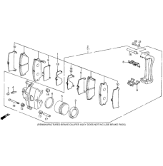 SET PAD FR (17CL- (45022-SD2-A00)