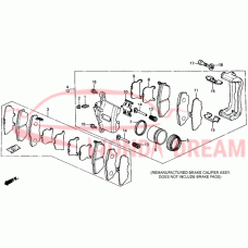 SET,PAD FR (17CL- (45022-SD4-528) - 2