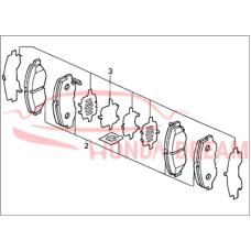 SET PAD FR (17CL- (45022-SDA-C01) - 3