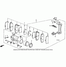 SET,PAD FR (45022-SE0-527)