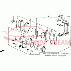 SET,PAD (17CL-14V (45022-SF1-010) - 3