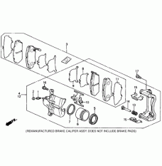 SET,PAD FR (17CL- (45022-SK7-526)