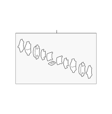 SET PAD FR (45022-SLN-A02)