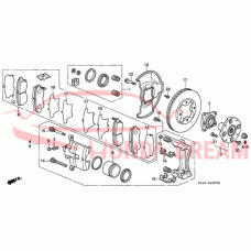 SET,PAD FR (ADR57 (45022-SM4-527) - 3