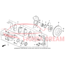 SET,PAD FR (17CL- (45022-ST7-416) - 4