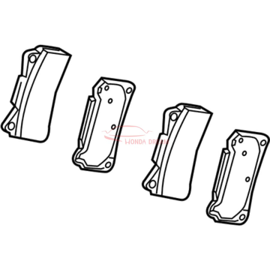 SET,PAD FRONT (45022-TGH-A01) - 2