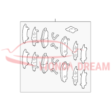 SET,PAD FR (45022-TGS-A00) - 4