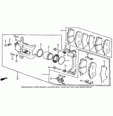 Clip, Front Abutment (45237-692-931)