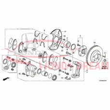 Clip, Front Abutment (45237-S9A-E01) - 3