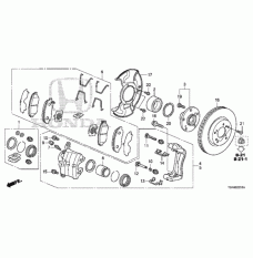 Clip, Front Abutment (45237-S9A-E01)