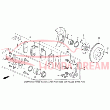 Clip, Front Abutment (45237-ST7-003) - 3