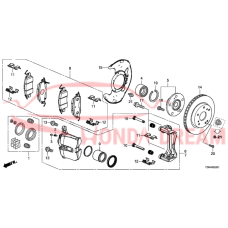 Clip, Front Abutment (45237-T3L-A31) - 3