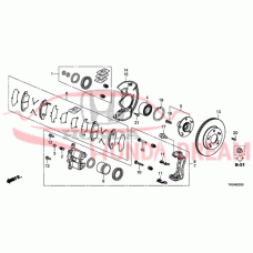 Clip, Front Abutment (45237-TF2-G01) - 3