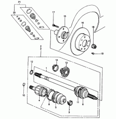 Disk, Front Brake (45251-SA0-010)