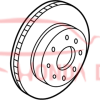 Диск гальмівний передній (45251-SEP-A51) - 5