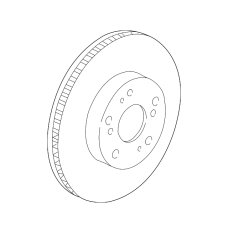 Диск гальмівний передній (45251-SMC-N11)