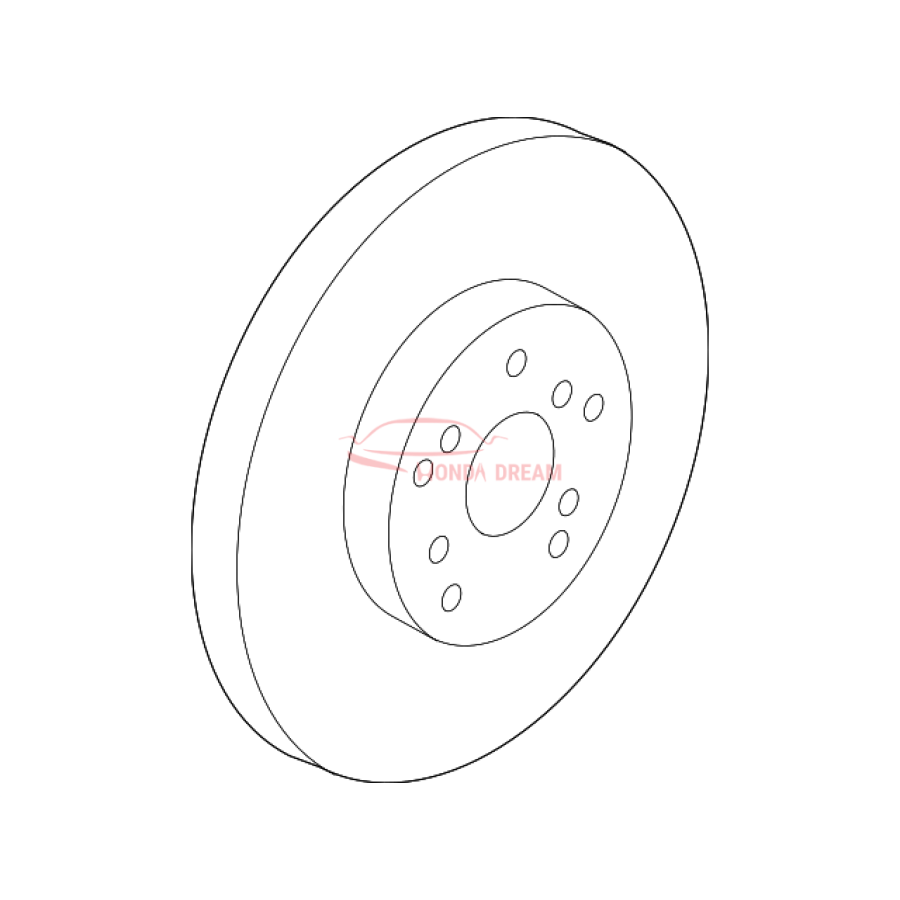 Disk, Front Brake (45251-STX-H01) - 1