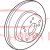 Диск гальмівний передній (45251-T2G-A00) - 4