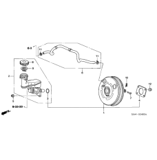 Master Cylinder Set (46101-SJA-A05)