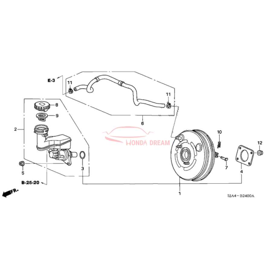 Master Cylinder Set (46101-SJA-A05) - 1