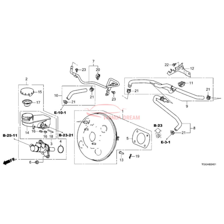 Master Cylinder Set (46101-TGH-306) - 1