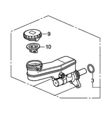 Master Cylinder Set (46101-TK8-305)