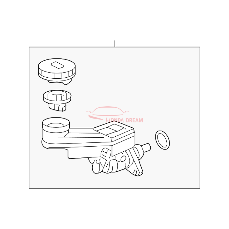 Master Cylinder Set (46101-TK8-A04) - 1