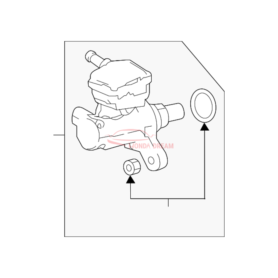 Master Cylinder Set (46101-TVA-A00) - 1