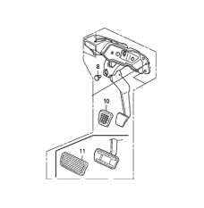 Pedal Assembly Brake (46600-SEA-G01)