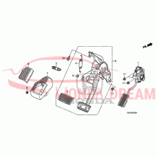 Pedal Assembly Brake (46600-SZA-A81) - 3