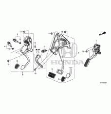 Pedal Assembly Brake (46600-T9A-P51)