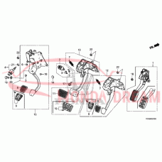 Pedal Assembly Brake (46600-TBA-A82) - 3