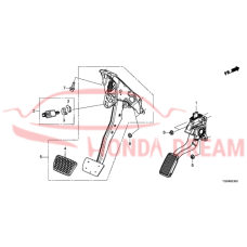 Pedal Assembly Brake (46600-TG7-R82) - 3