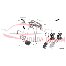 Pedal Assembly Brake (46600-TLA-A51) - 3