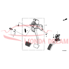 Pedal Assembly Brake (46600-TMB-H51) - 2