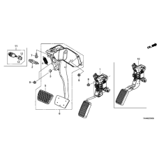 Pedal Assembly Brake (46600-TX4-A01)