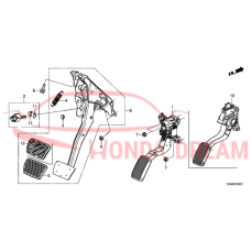 Pedal Assembly Brake (46600-TZ5-R82) - 3