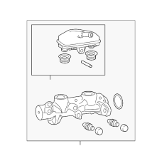 Brake Master Cylinder (46806-TMB-H00)