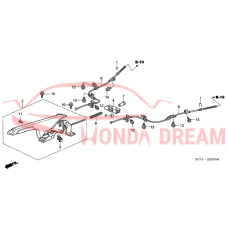 Wire, Passenger Side Parking Brake (47510-S3Y-013) - 3