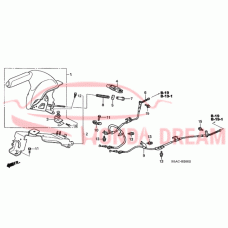 Wire, Passenger Side Parking Brake (47510-S5A-N01) - 3