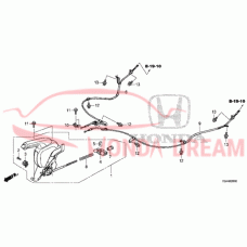 Трос стоянкового гальма правий (47510-T2F-A02) - 3