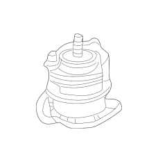 MTG RUB ASSY,ENG (50810-S84-A84)