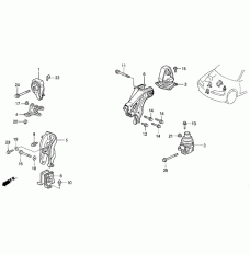 INS RUB,ENG RR (M (50810-SM4-J03)