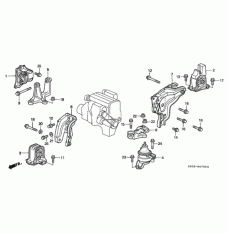 Mounting Engine Right (50820-S30-J02)