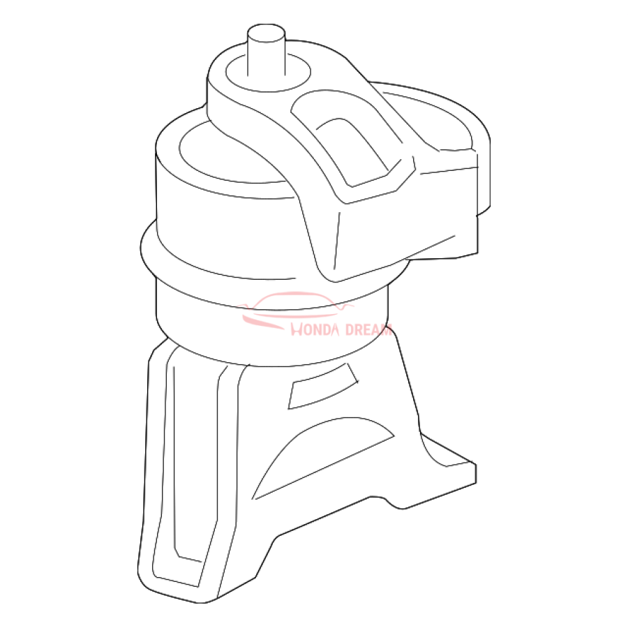 Mounting Engine Right (50820-SNC-043) - 1