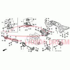 Mounting Engine Right (50820-SR3-003) - 3