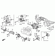 Mounting Engine Right (50820-SR3-003)