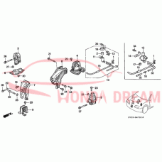 Mounting Engine Right (50820-SV4-J01) - 8