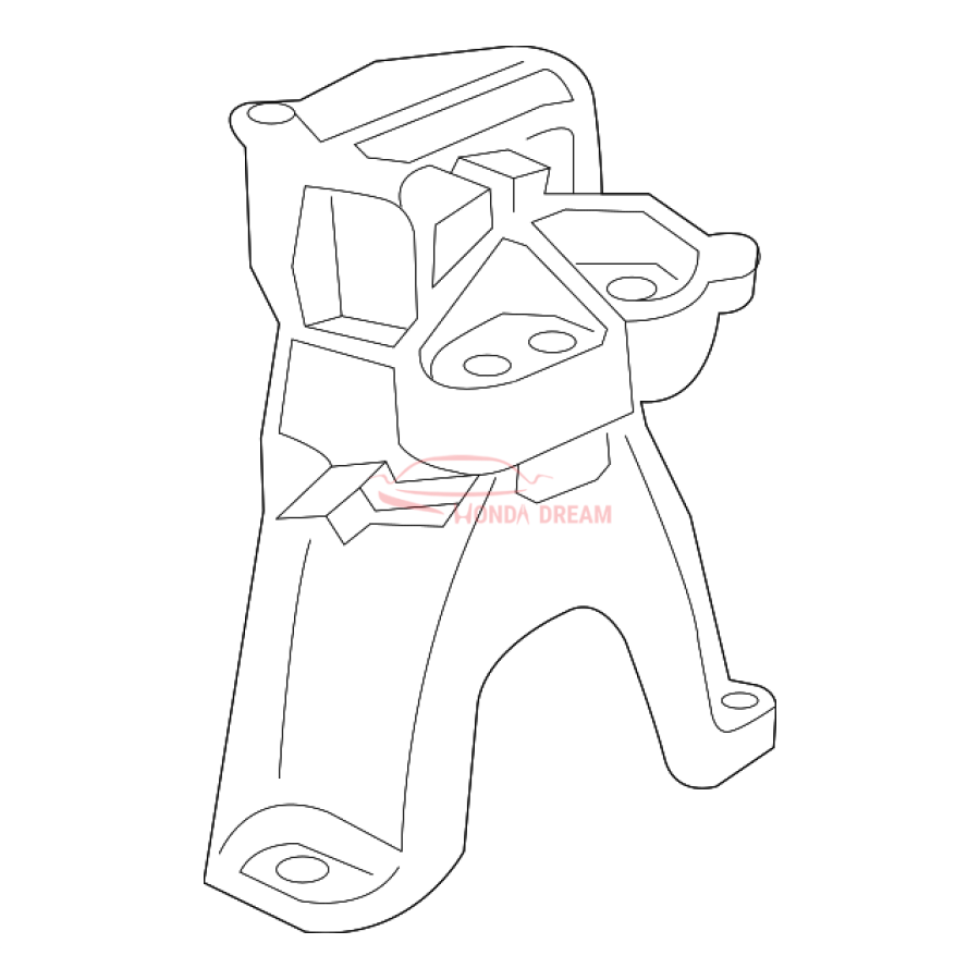 Mounting Engine Right (50820-TBA-A04) - 1