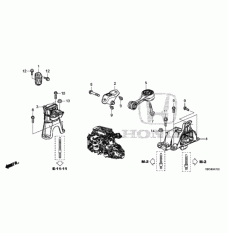 Mounting Engine Right (50820-TBC-A11)